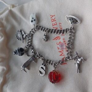 James Avery bracelet with charms